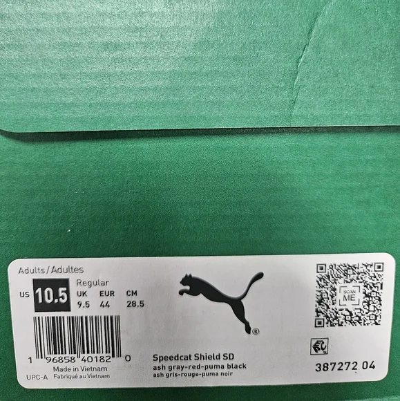 Puma Red and Gray Sneakers Classic Design - Picture 9 of 12